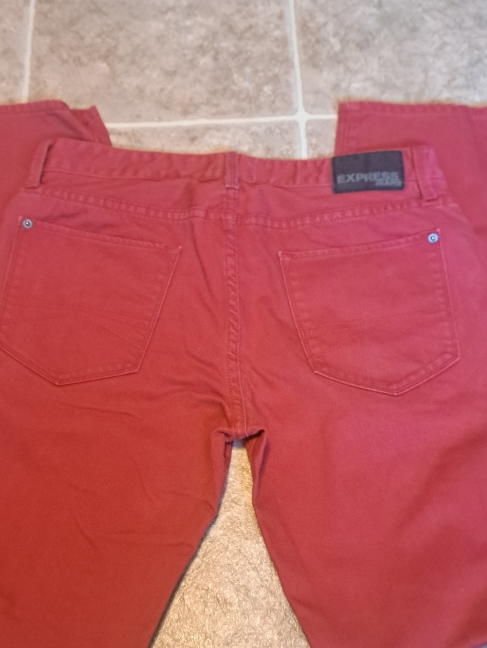 Express Women's Rusty Rose Skinny Jeans. Size 32. - Picture 12 of 12